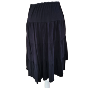 Beachtime Black Swimsuit CoverUp Skirt Size XL 44/46 EUC